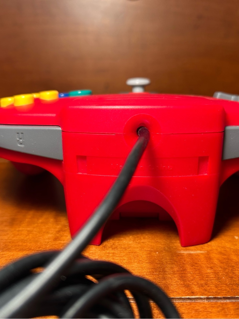 Red Wired Game Controller - Compatible Video Game Controller - Picture 4 of 5